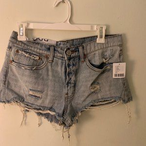 BDG Distressed Denim Cutoffs